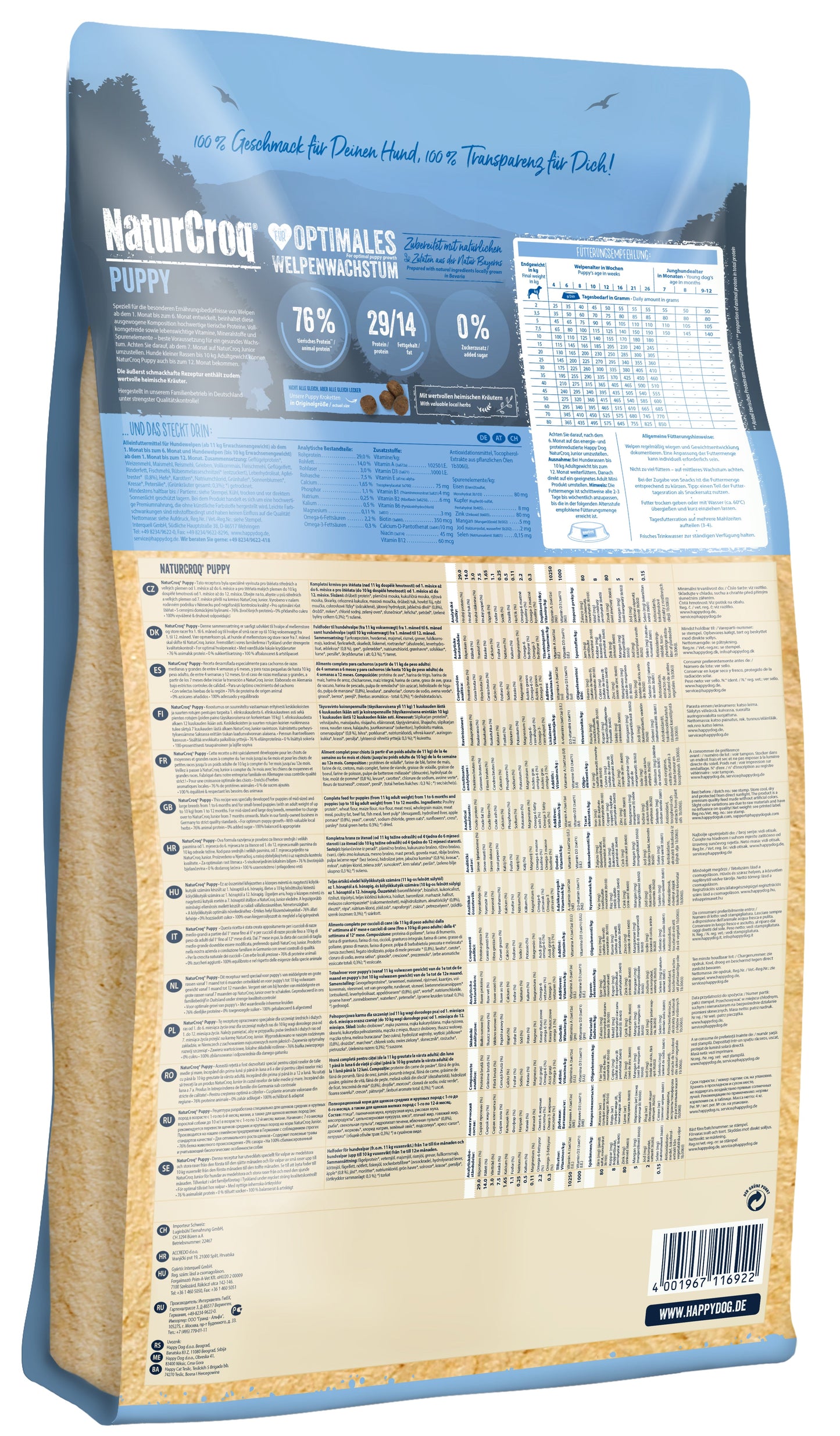 Happy Dog - NaturCroq Puppy