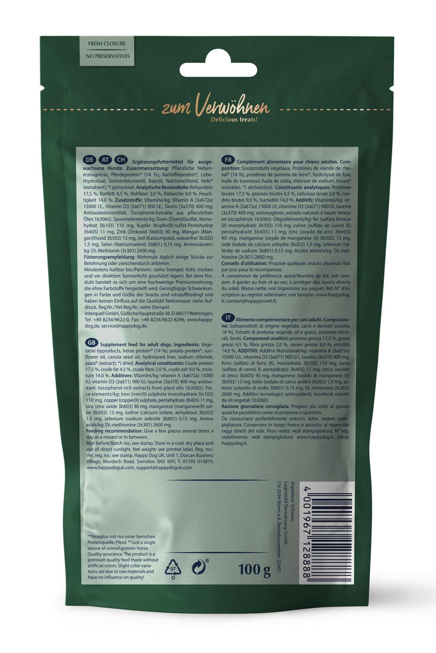 Happy Dog - Sensible Treat Montana - Soft Snack