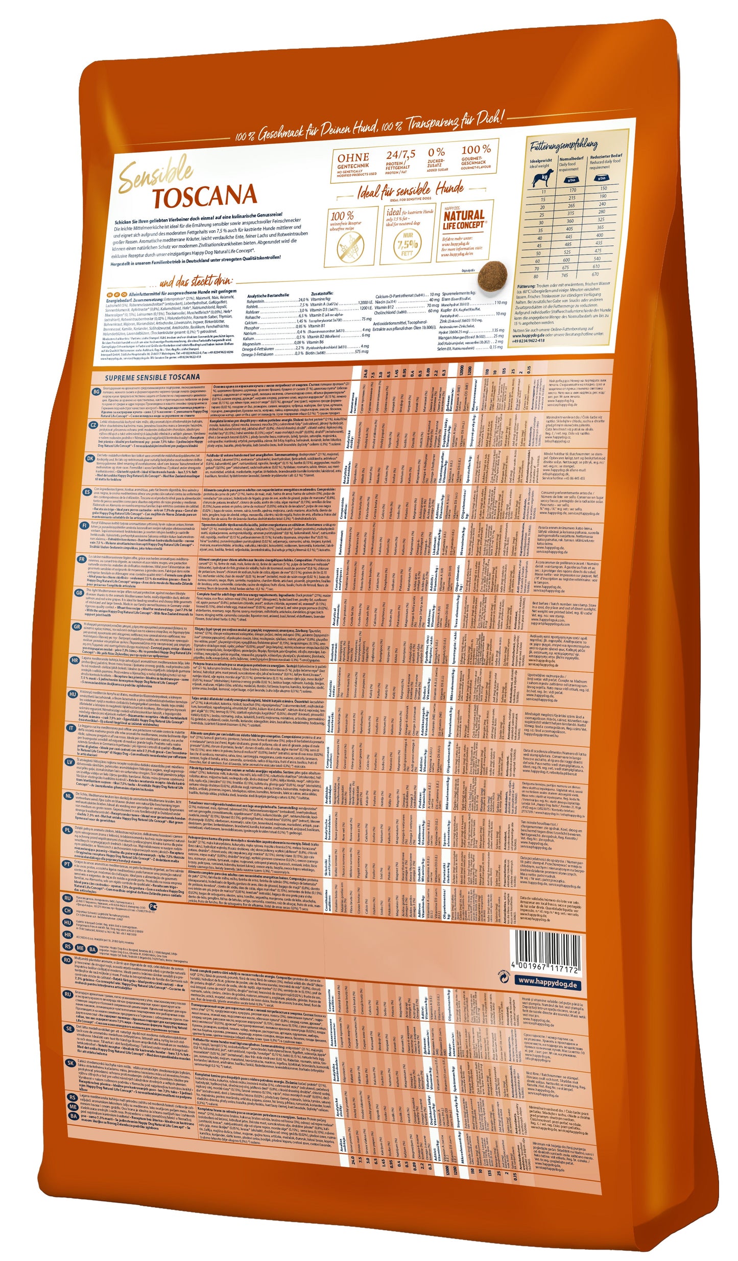 Happy Dog - Sensible Toscana