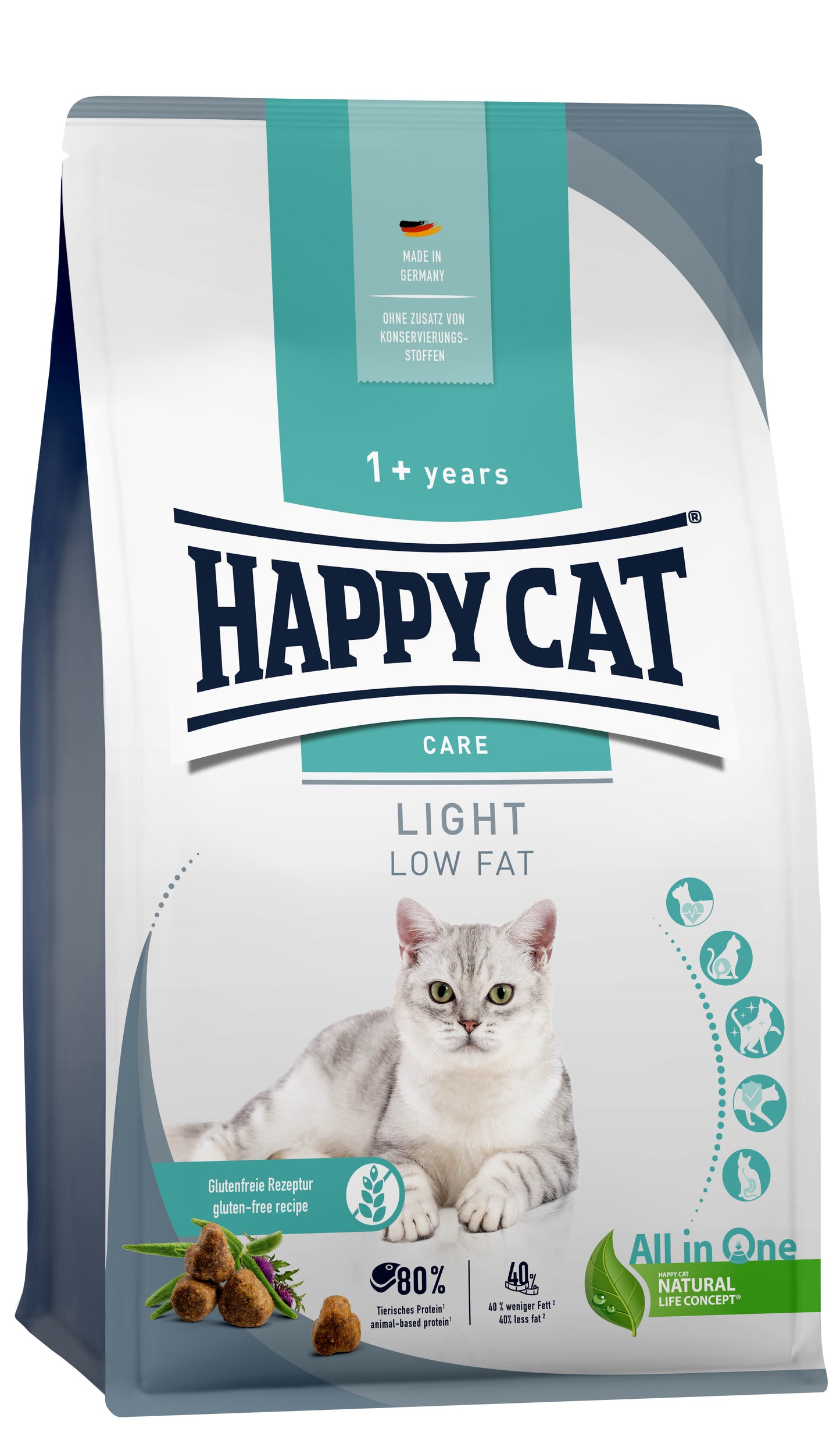 Happy Cat - Sensitive Adult light low fat