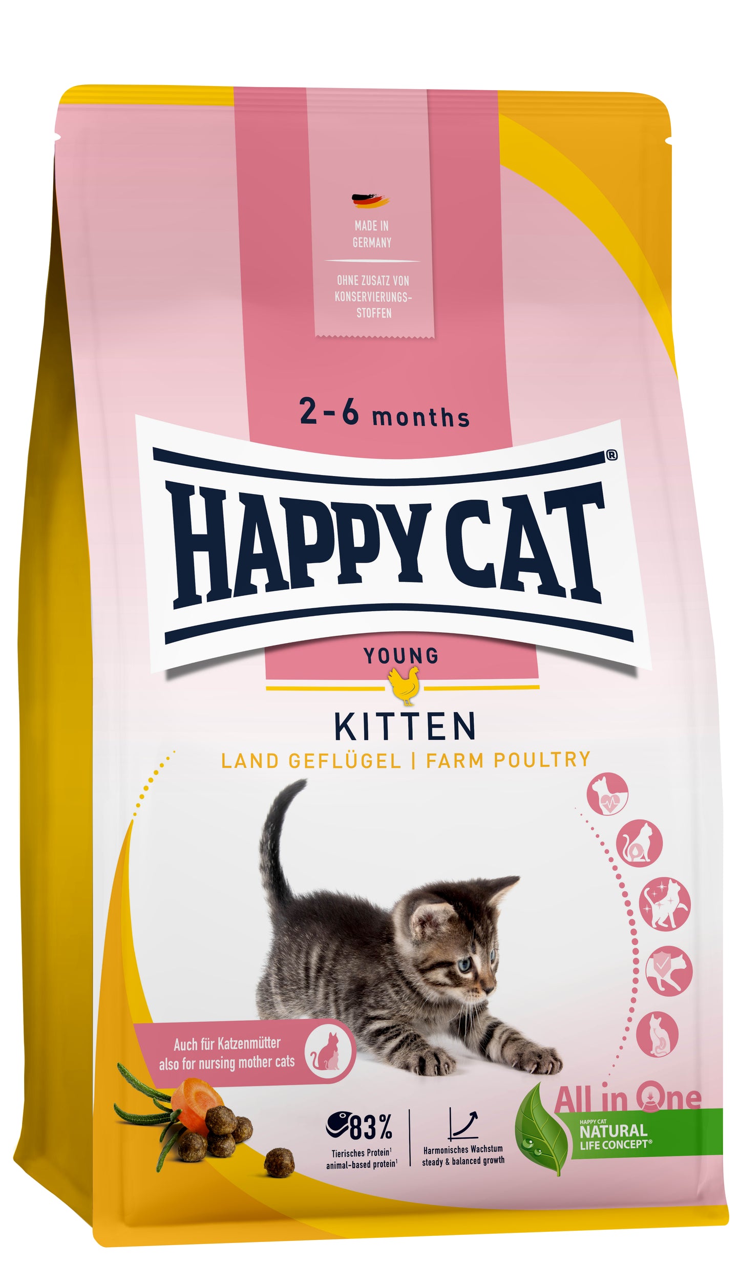 Happy Cat -  Kitten Farm Poultry