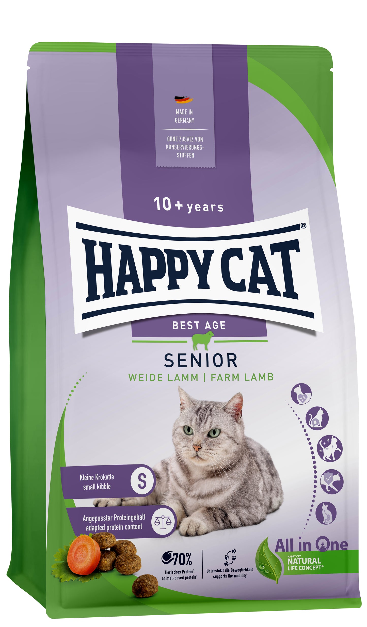 Happy Cat - Senior WeideLamm