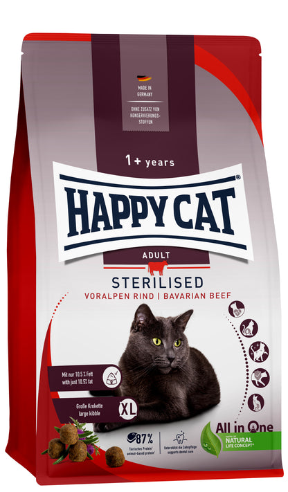 Happy Cat - Super Premium Sterilised Bavarian beef