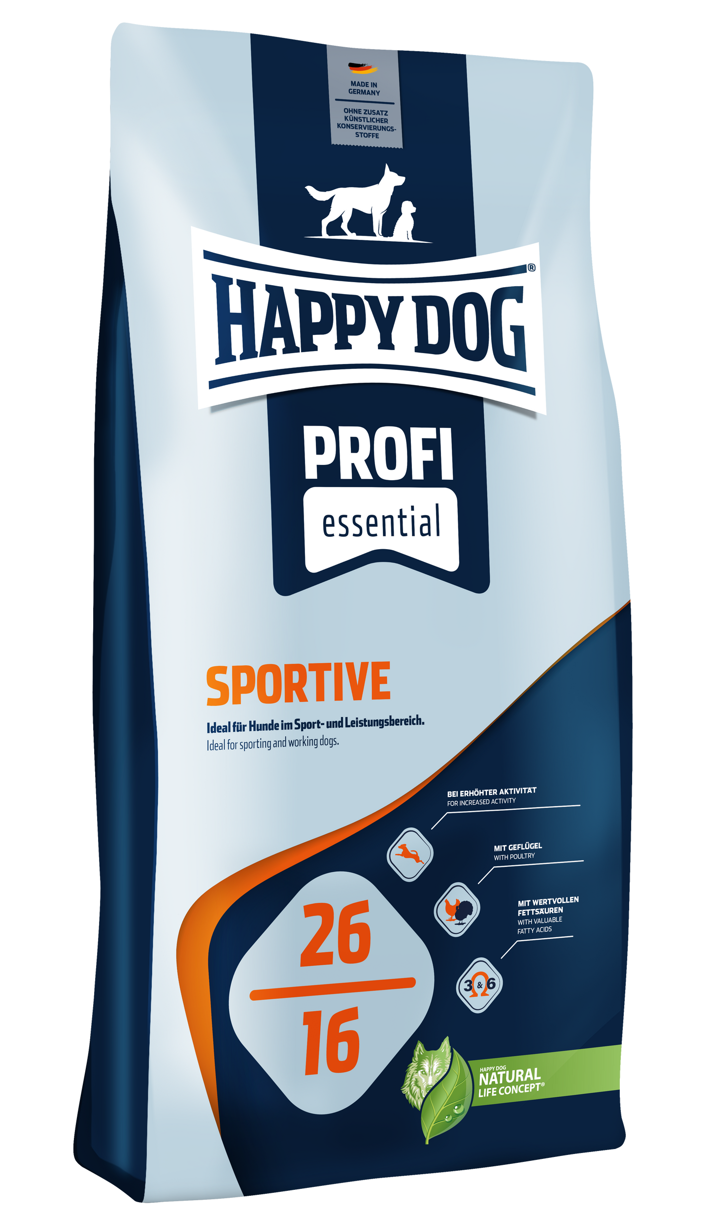 Happy Dog Profi Krokette 26 / 16  Sportive_20 kg