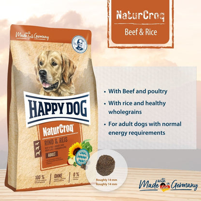 Happy Dog - NaturCroq Beef and Rice