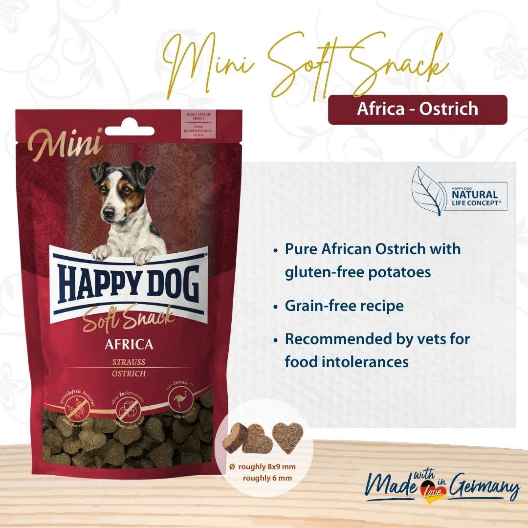 Happy Dog - Sensible Mini Africa - soft snacks