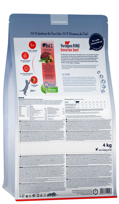 Happy Cat - Culinary Bavarian Beef for Adult Cat Dry Food