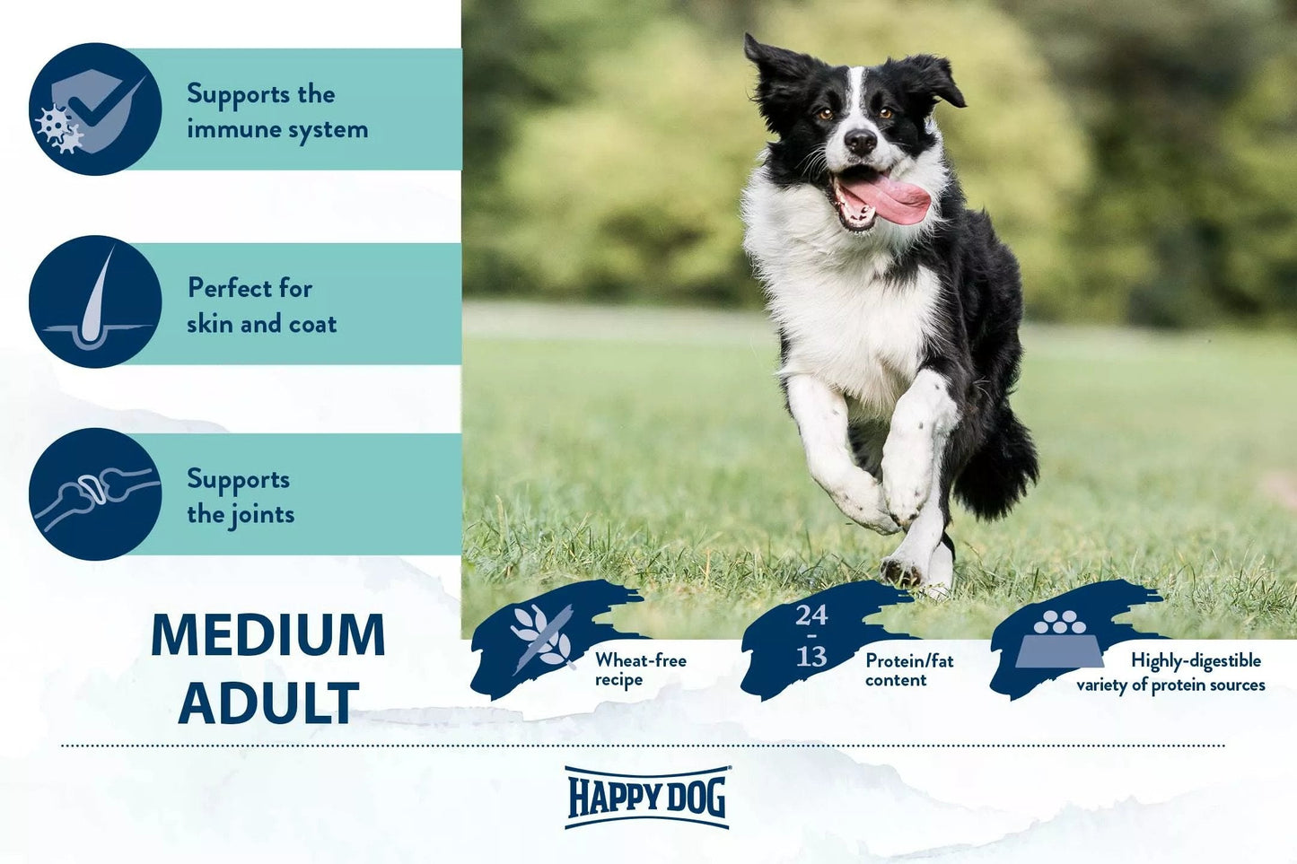 Happy Dog - Fit and Vital Medium Adult