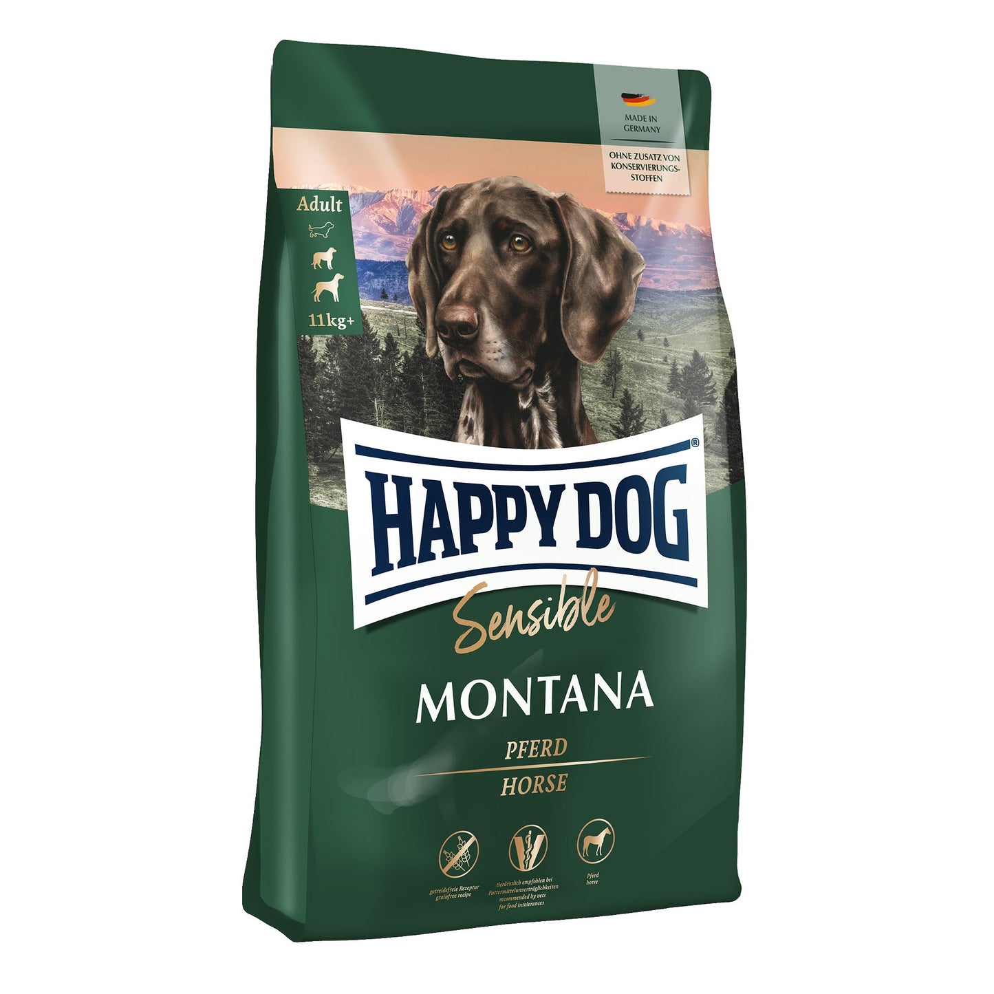 Happy Dog - Sensible Montana with pure horse